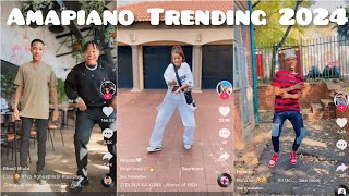 Amapiano Trending TikTok challenges  2024amapianodancechallengeamapiano [upl. by Lindgren]