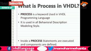 What is PROCESS and What Does it Do in VHDL Programming [upl. by Norak]