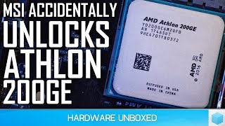 AMD Athlon 200GE Overclocking The Best Budget CPU Just Got Better [upl. by Diley271]