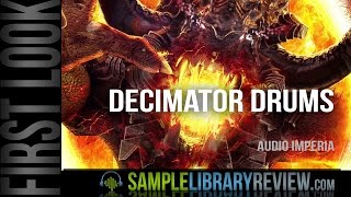 First Look Decimator Drums by Audio Imperia [upl. by Hadleigh613]