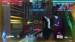 Kraked Widow 182 by KRAK — Overwatch 2 Replay NVBGAS [upl. by Woodall353]