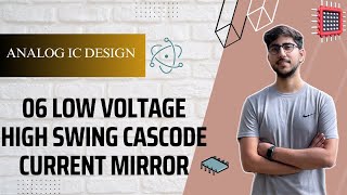 6 Low Voltage Cascode Current Mirror  Virtuoso Cadence  Simulation  gpdk180  Full Tutorial [upl. by Cello]