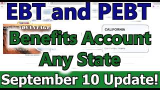 DPSS Benefits Account for your CalFresh CalWorks General Relief and Medicaid Apply PEBT EBT 375 [upl. by Einned]