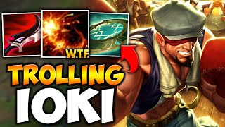 Trolling ioki with my Lee Sin kicks 1v5 KICK FAILS [upl. by Sydel112]