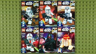 LEGO Star Wars Minifigures knockoff PIN BA 0259E [upl. by Boeschen678]