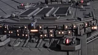 Battlestar Galactica 1978 60fps rendering sample [upl. by Sammer]