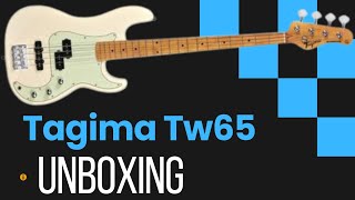 Unboxing  Review  Tagima Tw65🎸 [upl. by Maltz]