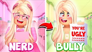 NERD TO BULLY IN ROBLOX BROOKHAVEN [upl. by Ennairol486]