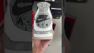 Air Jordan 4 IV Retro OG White Cement 840606 192 AJ4 For Sale [upl. by Jemmy176]