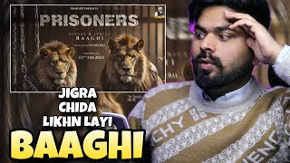 REACTION ON  Prisoners Official Visuals  Baaghi  Jassi X  Latest Punjabi Songs 2024 [upl. by Nashom]