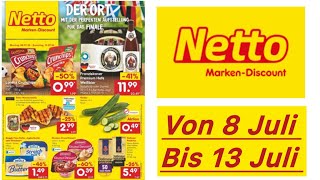 NETTO Prospekt Werbung Aktionen Gültig von 8724 bis 13724Werbung DE [upl. by Hanni992]