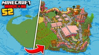 I Built The Ultimate Survival Island in Minecraft Hardcore [upl. by Yadrahc]