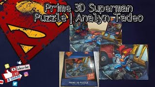 Prime 3D Superman Puzzle [upl. by Aicinod]