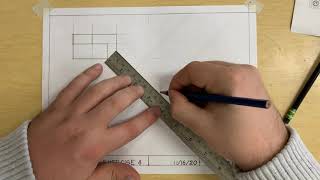 Auxiliary Veiws Orthographic projection [upl. by Alyhc]