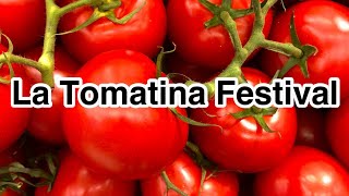 La Tomatina Festival [upl. by Ayahsey]