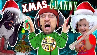 GRANNY the GRINCH IRL🍏 Shes Mean on CHRISTMAS 2 so we Pepper Sprayed Her FGTEEV GameplaySkit [upl. by Ccasi]