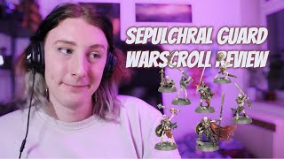 Sepulchral Guard Warband Warscroll review for the new Underworlds Edition [upl. by Sivram]