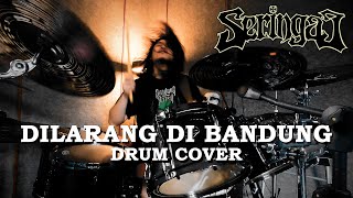 SERINGAI  Dilarang di Bandung  Drum Cover ✶ INDONESIA [upl. by Melonie]