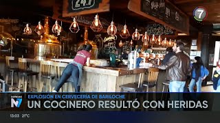 EXPLOSIÓN EN CERVECERÍA DE BARILOCHE [upl. by Japheth156]