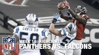 Falcons Spoil Panthers Perfect Season  Week 16 Highlights  NFL [upl. by Lanti]