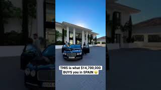 Is this 14700000 Modern Spanish Mega Mansion worth it shorts [upl. by Mcclure831]