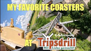 Ranking EVERY ROLLER COASTER at Tripsdrill [upl. by Htes904]