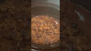 Crockpot Chili fallmeal chili crockpotchili crockpotcooking crockpotmeal [upl. by Modeerf]