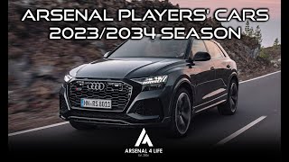 ALL ARSENAL PLAYERS CARS 2024  Saka Ramsdale Jesus Odegaard Trossard Ben White Arteta [upl. by Sirovat]