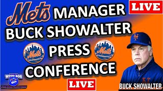 METS Manager BUCK SHOWALTER Press Conference LIVE METS FANS REACTIONMETS NEWSMETS RUMORS [upl. by Peyter834]