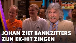 Johan ziet Bankzitters zijn EKhit met Wilfred zingen Je maakt allemaal fouten in je leven [upl. by Areemas91]