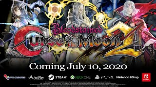 Bloodstained Curse of the Moon 2  Official 2nd Trailer [upl. by Erret]