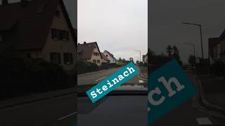 Steinach Bayern  Rothenburg ob der Tauber verkehr strasse durchfahrt [upl. by Kipper50]