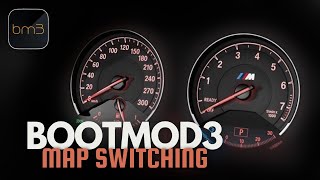 Bootmod3 BM3 Map Switching  How To Use It Simple Guide Demo [upl. by Nagaek]