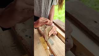 petite étagère du dimanche diywoodworking diy bricolage asmr [upl. by Thirza]