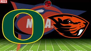 Oregon vs Oregon State Week 3 Civil War Rivalry College Football Live Game Cast amp Audio [upl. by Rigdon]