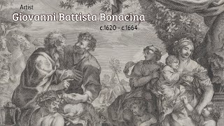 Artist Giovanni Battista Bonacina 1620  1664 Italian Painter amp Engraver of the Baroque Period [upl. by Netsew736]