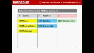 Modul A2  5 » Schweizer Kontenrahmen KMU [upl. by Renate]