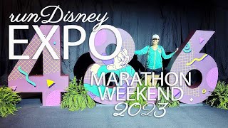 EXPO  runDisney Marathon Weekend  2023 [upl. by Tempest823]