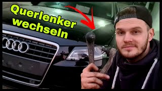 AUDI A4 B8 PROJEKT ¦ Querlenker vorne oben wechseln ¦ CarWork [upl. by Stephenie]