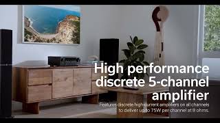 Denon AVRS670H  ampli Home Cinéma 51  Cobrafr [upl. by Hiltan882]