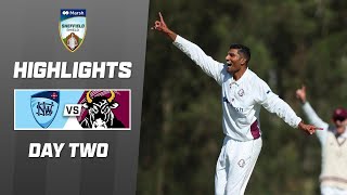 New South Wales v Queensland  Sheffield Shield 202324  Day 2 [upl. by Eecats]