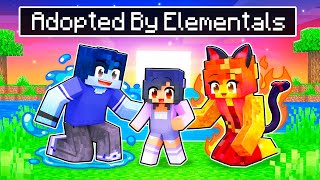 Adopted by ELEMENTALS in Minecraft [upl. by Anthea838]