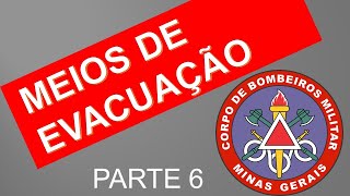 Meios de evacuação  Quantidade de saídas e tipos de escadas  Item 6  Módulo 6  Aula 29 [upl. by Ressler]