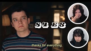 GOODBYE 😭 SEX EDUCATION S4E8 REACTION [upl. by Nuahsel979]