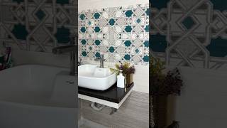 How to clean bathroom tiles easily  bathroom cleaning tips  housecleaningtip cleanhometips [upl. by Billye]