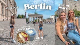 Berlin Travel Diary Städtetrip Food Spots Restaurants Sehenswertes Shopping Vlog [upl. by Cirone183]