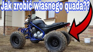 Jak zrobić samemu quada‼️ Homebade Atv Quad [upl. by Brandais]