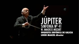 W A Mozart Symphony nº 41 quotJupiterquot  Lorin Maazel  Sinfónica de Galicia [upl. by Krein22]