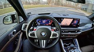 2024 BMW X5 M  POV Driving Impressions Night [upl. by Jeffry]