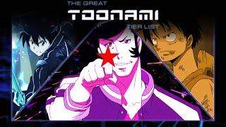 The Great Toonami Tier List Part 5 20132014 [upl. by Hebrew]